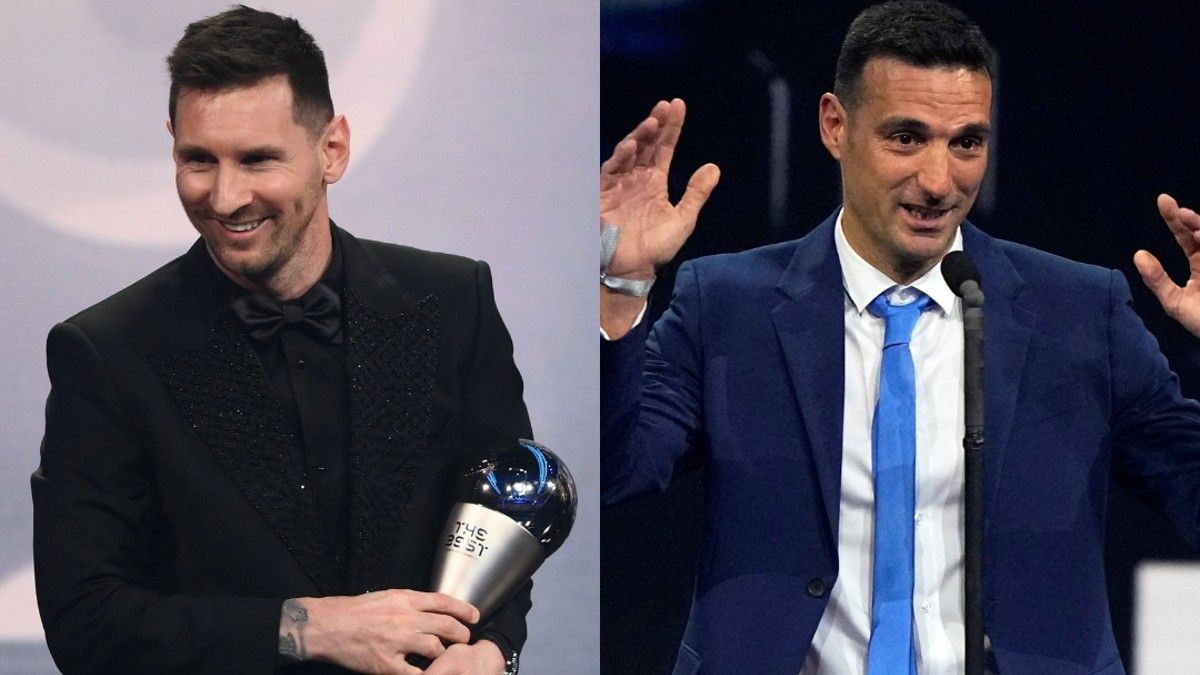 Messi y Scaloni: sus votaciones en los premios The Best. 