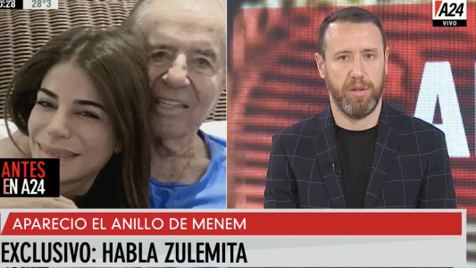 La emoción de Zulemita Menem tras el hallazgo del anillo de su padre: Estoy muy feliz