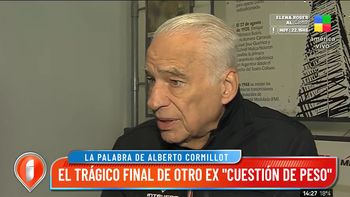 el dolor de alberto cormillot por la muerte de un exparticipante de cuestion de peso