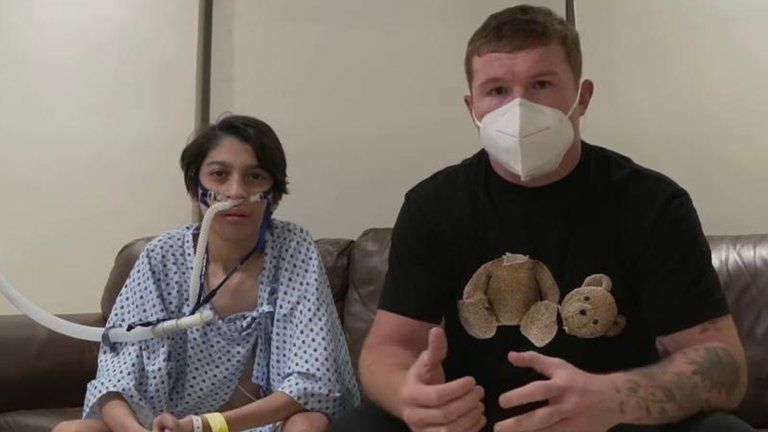 Canelo Álvarez y David Antolín