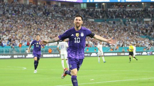 Del golazo de Lautaro Martínez al doblete de Lionel Messi: los tres goles de la Selección Argentina a Honduras