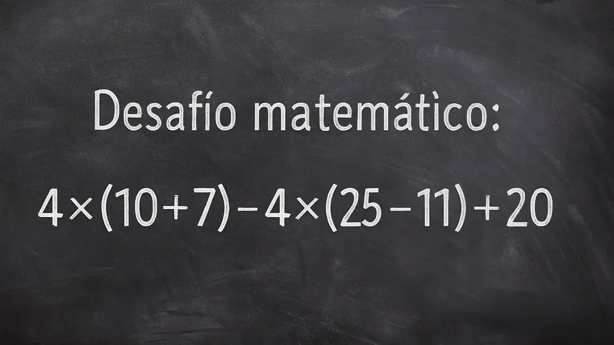 La regla esencial para resolver este desafío matemático es conocido como PEMDAS (por sus siglas en inglés) o jerarquía de operaciones.