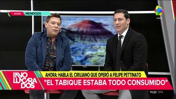 Cómo fue la cirugía para reconstruirle la nariz a Felipe Pettinato
