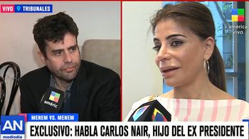 Carlos Nair vs. Zulemita Menem: duras acusaciones y la batalla por una herencia millonaria