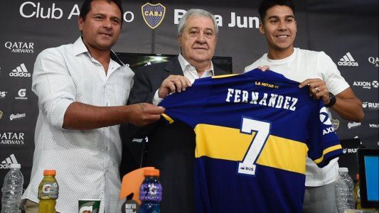 Pol Fernández: Román fue fundamental para mi decisión de volver a Boca