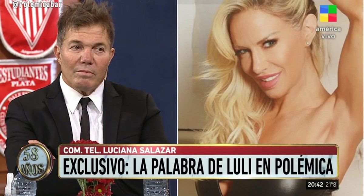 Luciana Salazar se peleó con Fernando Burlando en Polémica