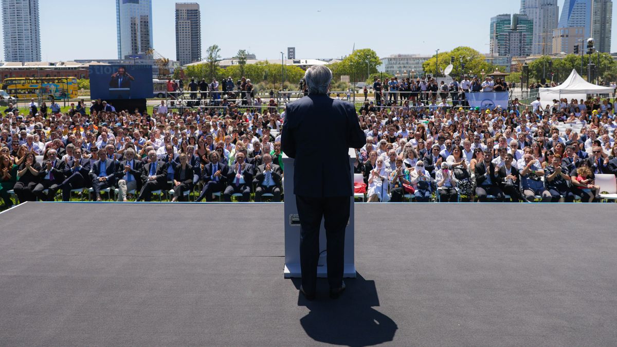 ¿Alberto Fernández vs Cristina Kirchner? Qué esconde el nuevo discurso del presidente y su eventual lanzamiento a la reelección?. La trama de una interna a cielo abierto. Foto: Presidencia.