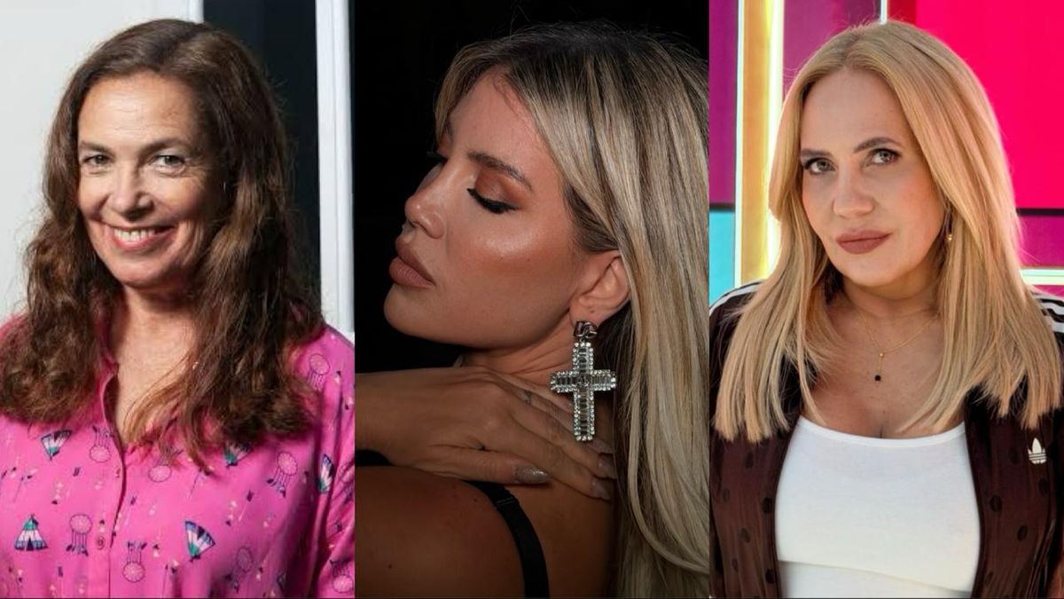sandra  mihanovich, wanda nara y nora colosimo