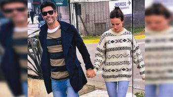 Mariano Martínez disfrutó de la primera salida con su flamante novia