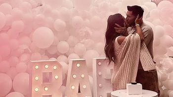 camila homs compartio las fotos de la emotiva fiesta donde revelo el sexo de su bebe