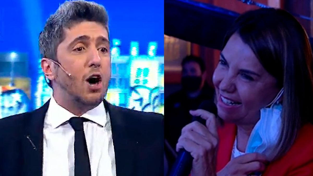 El divertido ida y vuelta de Jey Mammon con Liliana Parodi.