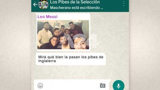 Cómo es el grupo de Whatsapp de los jugadores de la Selección: lo que comparten y de qué hablan