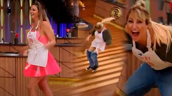 Belu Lucius fue Vicky Xipolitakis y a la Griega le jugó una mala pasada el jean de la instagramer