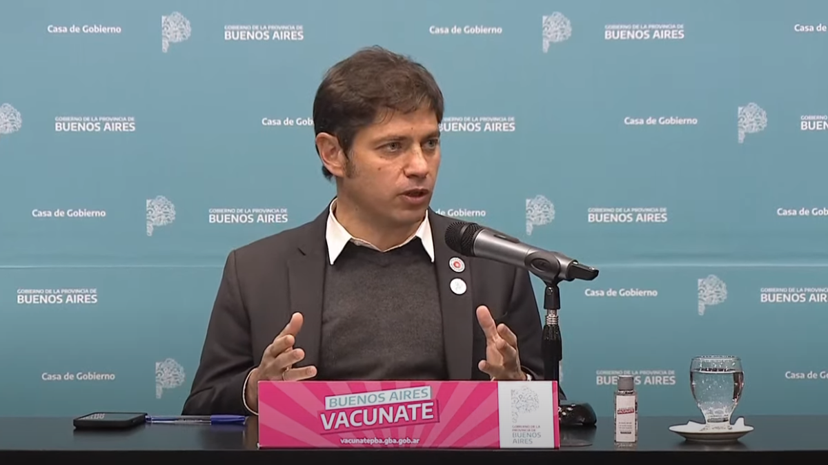 El gobernador de la Provincia de Buenos Aires