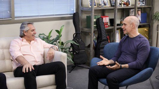 Alberto Fernández y Horacio Rodríguez Larreta acordaron analizar el avance de la pandemia con la Provincia, pero aún no definieron medidas