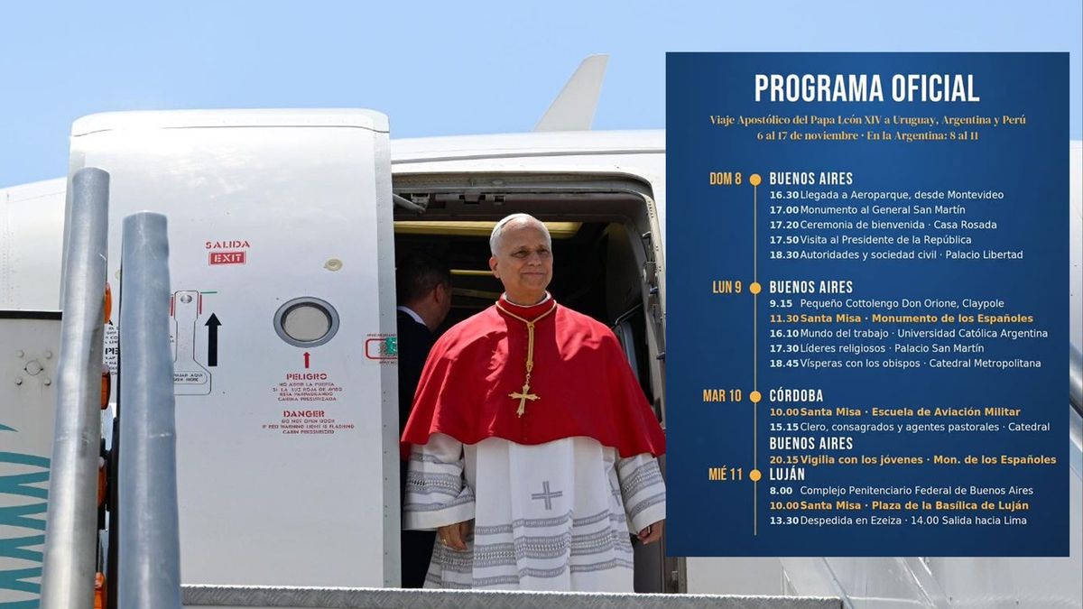 La apretada y dura agenda del papa Le&oacute;n XIV en la Argentina. &iquest;Vendr&aacute;? &iquest;Deber&aacute; modificarse? (foto: A24.com)