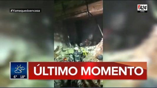 A24 mostró cómo quedó la perfumería tras la explosión