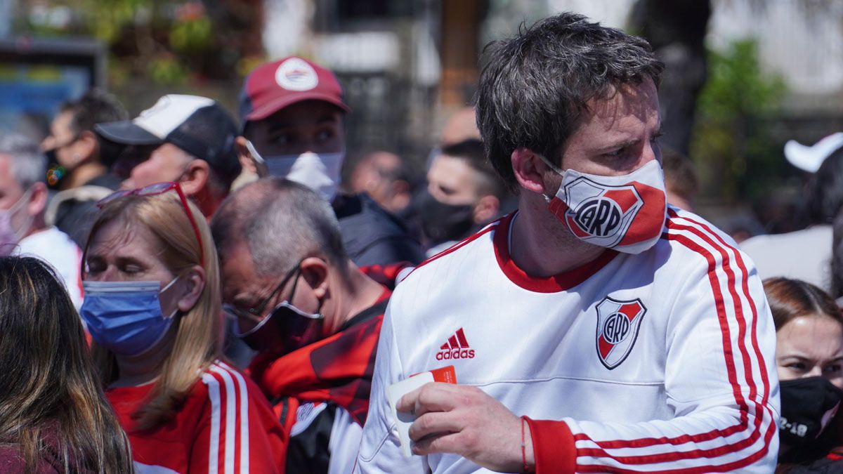 El Monumental abrió las puertas a las 14 para el ingreso de los hinchas (Foto: La Página Millonaria)