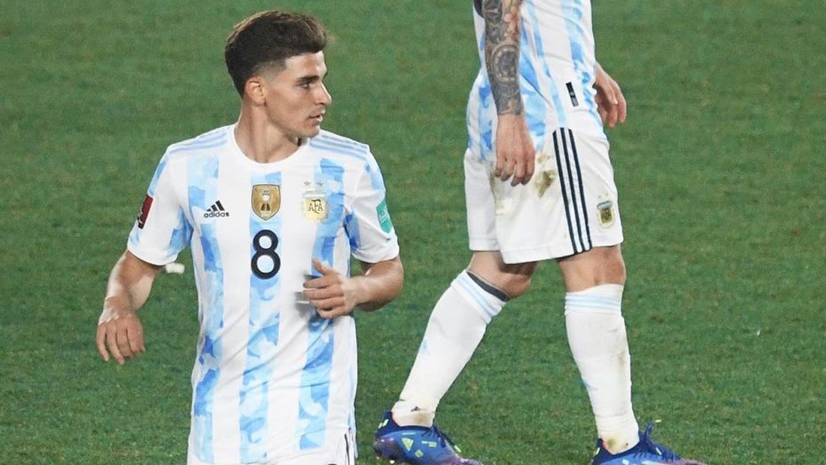 Álvarez está disponible para Scaloni.
