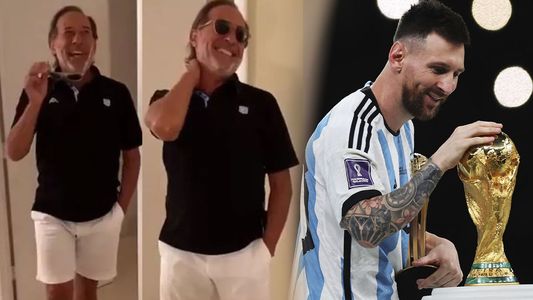 Hermosa mañana, ¿verdad?, el festejo de Guillermo Francella por el triunfo en el Mundial Qatar 2022