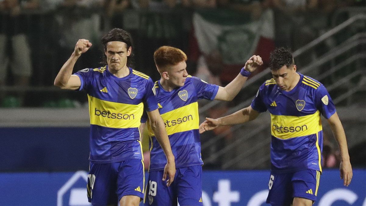 Cavani puso en ventaja a Boca
