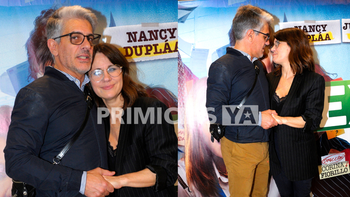 Pablo Echarri y Nancy Dupláa, a los besos en el regreso de la actriz al teatro: las fotos