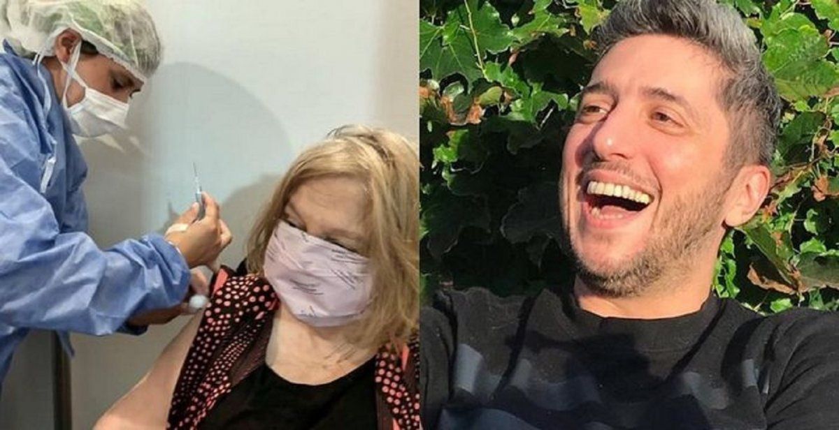 La felicidad de Jey Mammon al ver vacunada a su mamá contra el Covid: Vamos Ana María