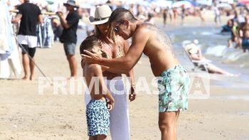 Las fotos de las vacaciones en familia de Amalia Granata y Leo Squarzon en Punta del Este