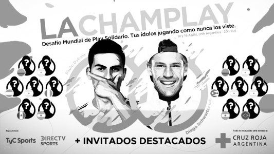 Agüero, Dybala, Campazzo y Schwartzman serán parte de un torneo de FIFA 20 a beneficio de la Cruz Roja