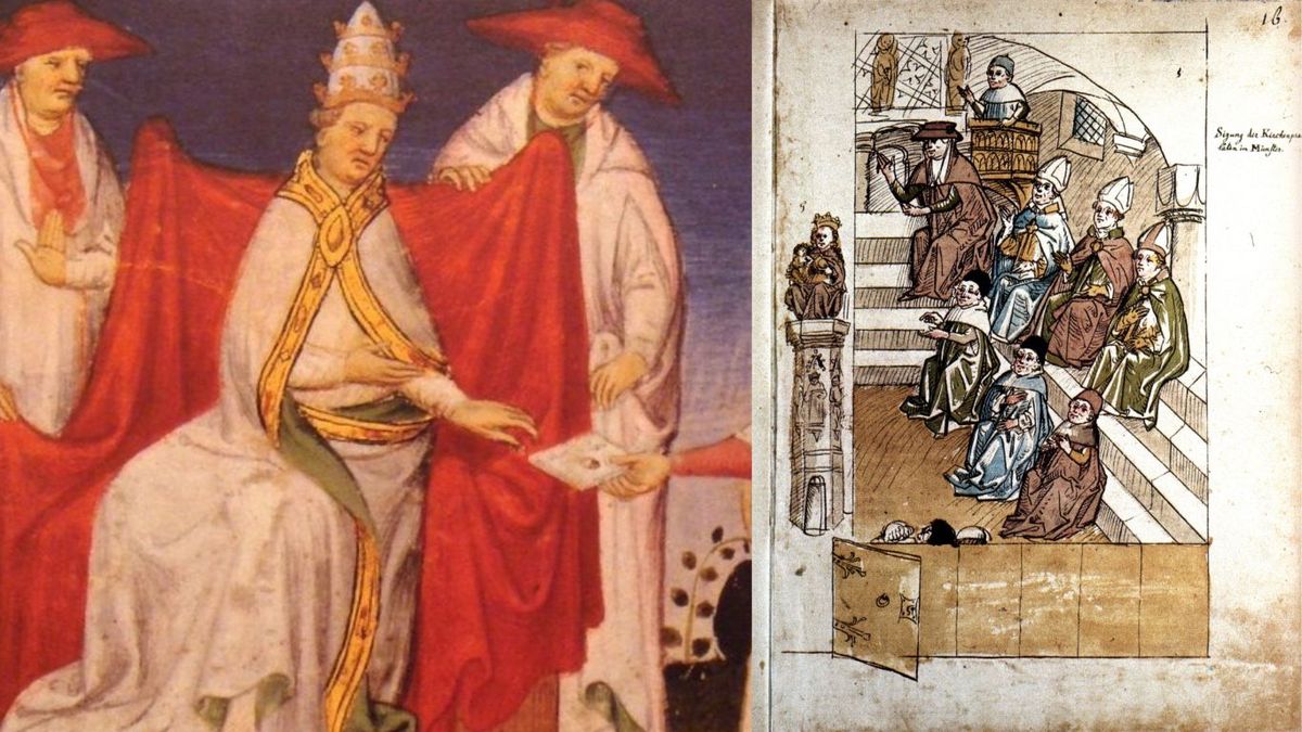 La Iglesia sin Papa: el insólito caso de los tres años sin sucesor tras la muerte de Clemente IV.