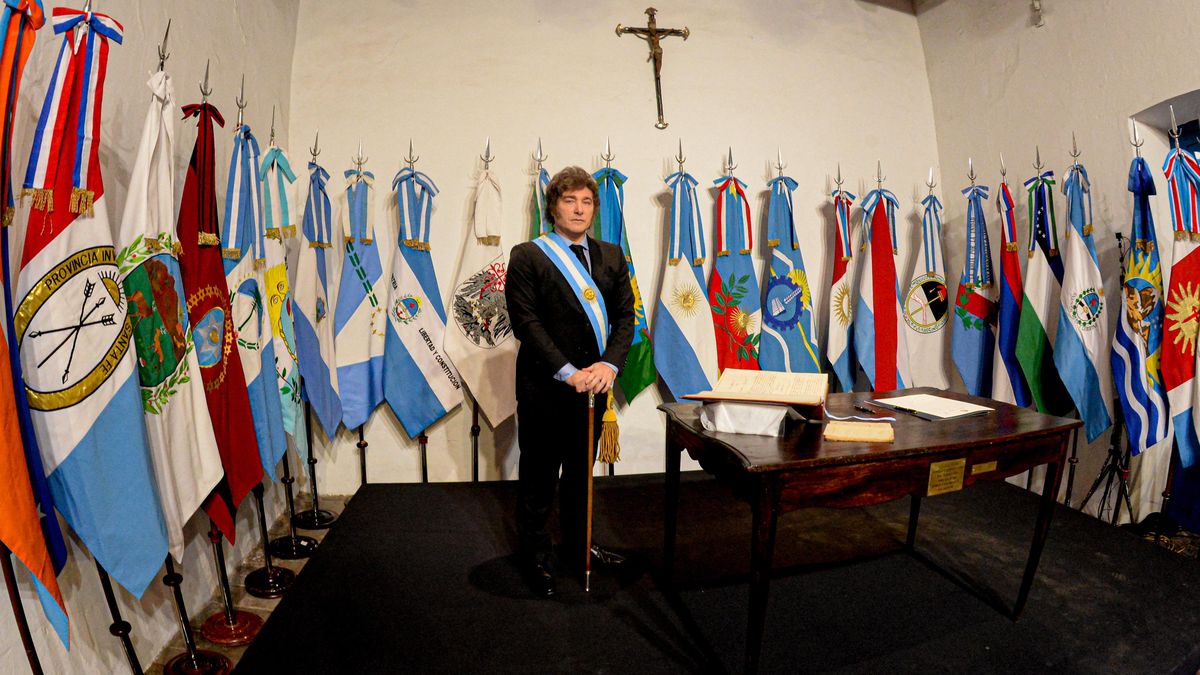 Milei y la soledad del Pacto de Mayo (Foto: presidencia)