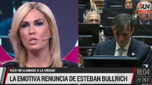 Viviana Canosa se emocionó tras la renuncia de Esteban Bullrich como senador: Dignidad y lealtad