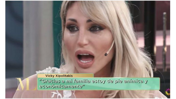Vicky Xipolitakis se quebró al aire al hablar de su dramática separación de Javier Naselli