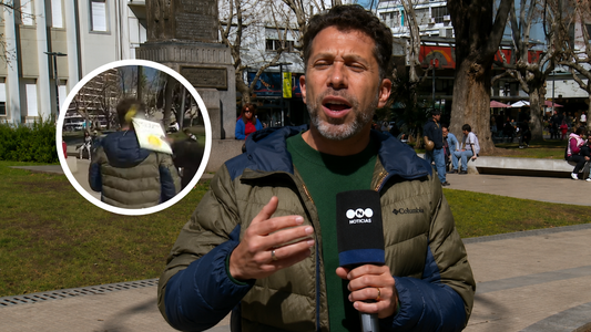 Agredieron al meteorólogo Daniel Roggiano durante un móvil en vivo de Telefe: el video