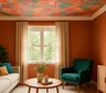 El techo blanco pierde lugar: la tendencia deco que suma color, textura y más personalidad
