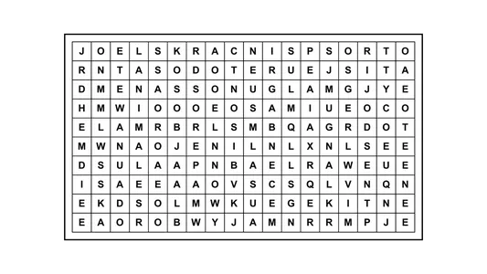 Encontrá la frase escondida: una sopa de letras con una cita célebre para descubrir