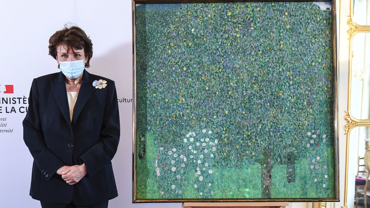 France Restores Works Of Art That Were Stolen By The Nazis World   Klimtjpeg 