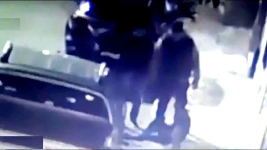 San Pedro: un revelador video muestra qué enfureció al joven que chocó su auto contra un boliche