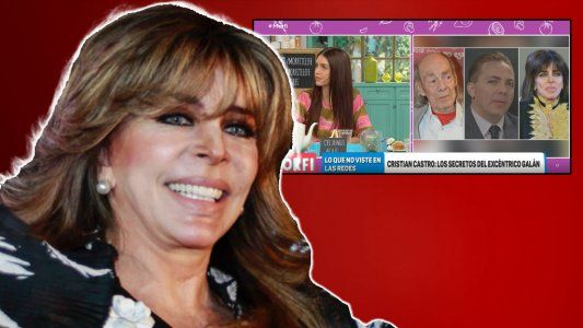 La furia de Verónica Castro con un programa de Telefe