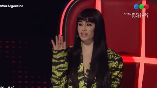 Lali Espósito recordó un inolvidable meme de La Voz Argentina