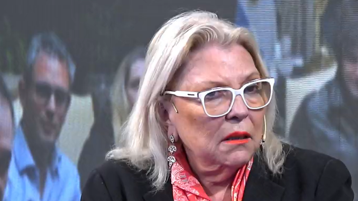Elisa Carrió dura contra el Gobierno.&nbsp;