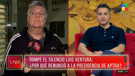 Luis Ventura, tras su renuncia en APTRA: Quiero meter la cabeza en el freezer