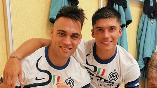 La argentineada de Lautaro Martínez y el Tucu Correa en Italia