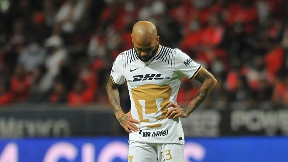 Dani Alves continúa preso en Barcelona por agresión sexual (Foto: AFP).