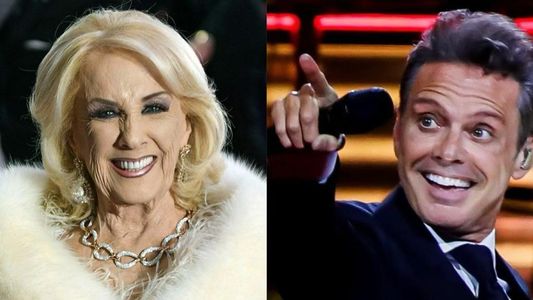 El video del inesperado gesto de Luis Miguel hacia Mirtha Legrand en pleno show