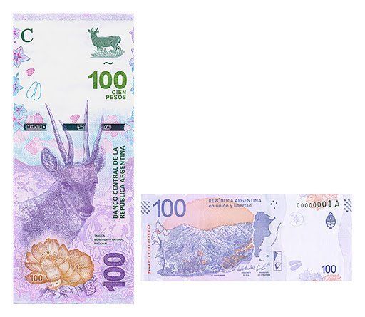 ¿Cómo es el billete nuevo de 100 pesos?