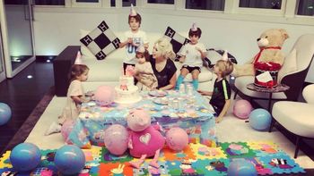 El festejo por el primer año de Isabella, la hija menor de Wanda Nara y Mauro Icardi