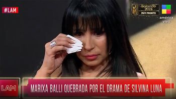 El desgarrador llanto de Marixa Balli por el delicado estado de salud de Silvina Luna