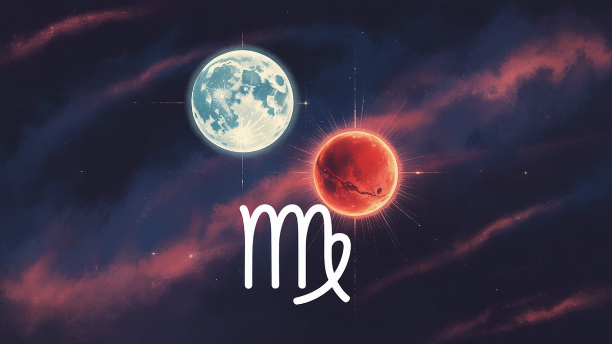 Luna en Virgo impulsa a cerrar capítulos con Mercurio retrógrado en Leo. Foto: Astrología/Ideogram.