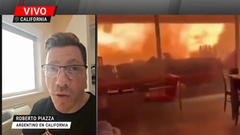 Exclusivo A24 I Roberto Piazza atrapado en los incendios de California: No estamos bien